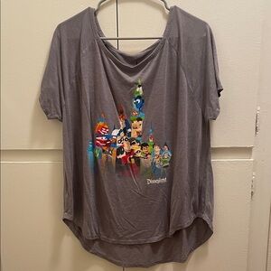 Disneyland Gray Graphic T-Shirt